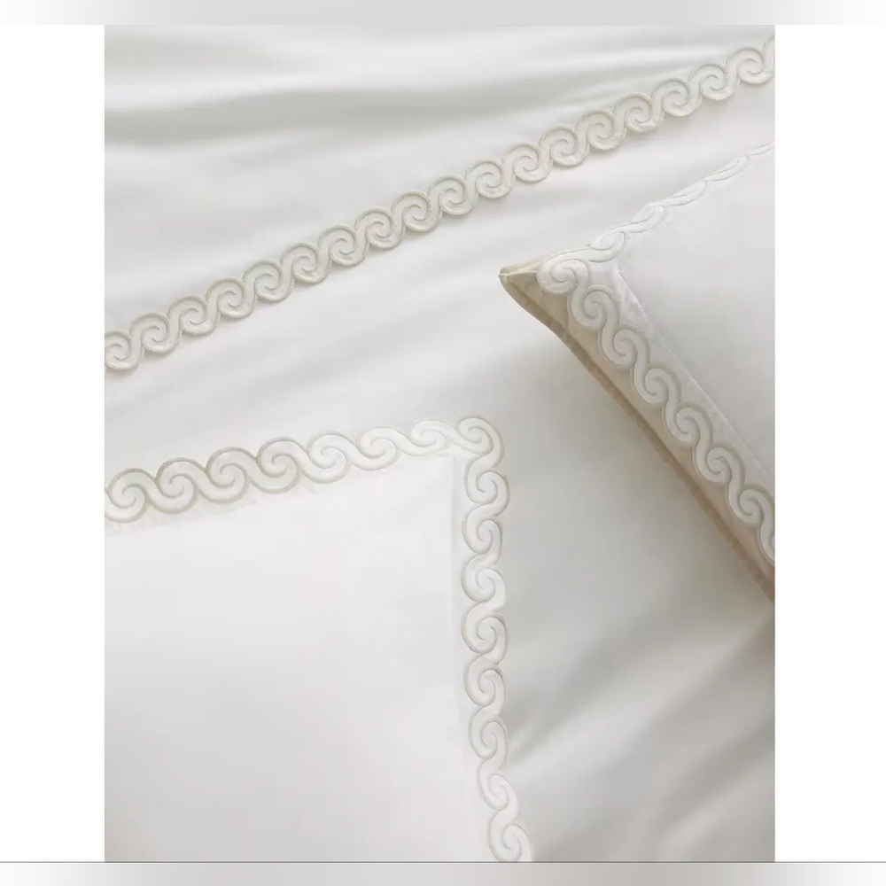 Serena & Lily "Cape May" sheet set, rare color, Cal King